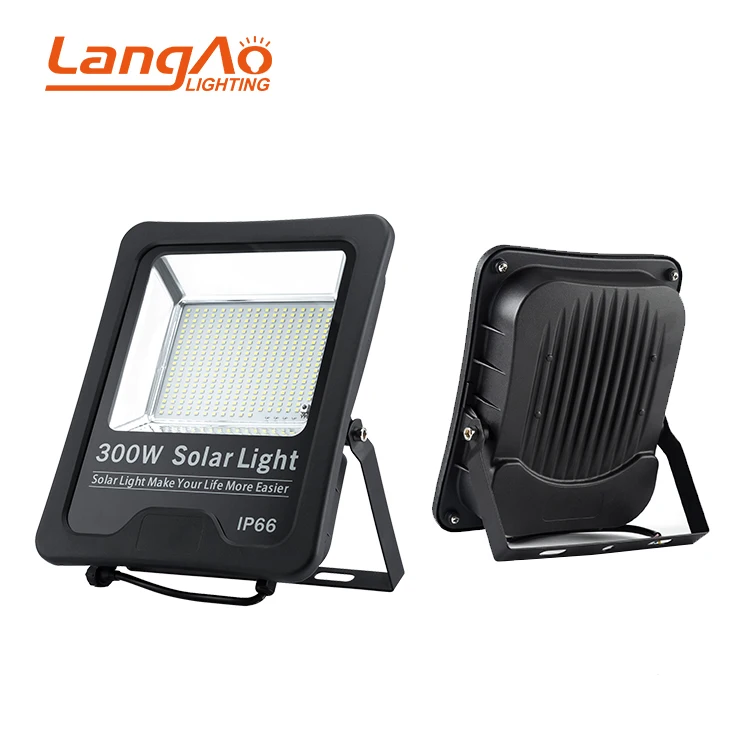IP65 Long Distance Outdoor Commercial Focus Floodlight 200w 300w 400w 500w Solar Powered Led Chip Flood Light