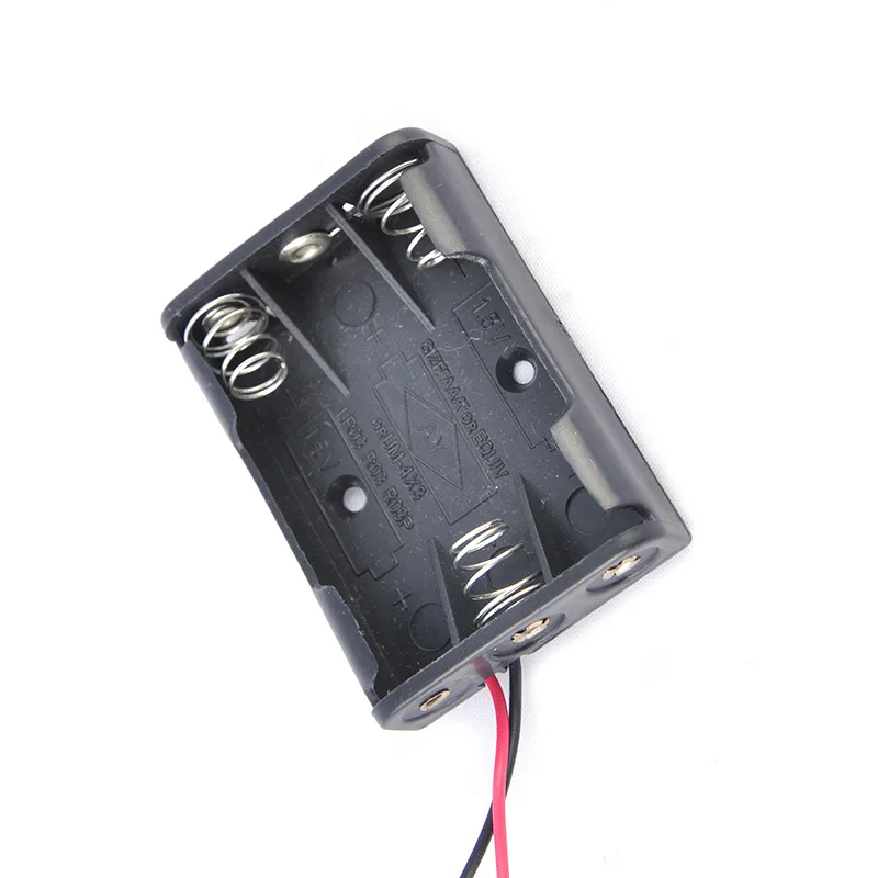 3aaa Battery Holder 4.5V aaa UM4*4 Battery Cell Case with Wire Leads