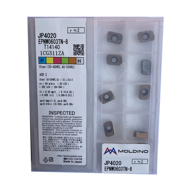 EPNW0603TN-8 JP4020 MOLDINO Hitachitool индексируемая карбидная фрезерная вставка