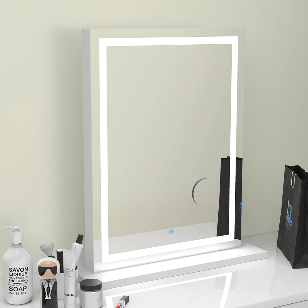 
New Design Desktop Lighted Hollywood Mirror Vanity Mirror with LED 