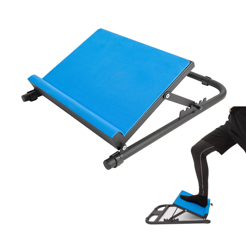 2024 Custom Foot Exercise Fitness Adjustable Steel Calf Stretcher Slant Board