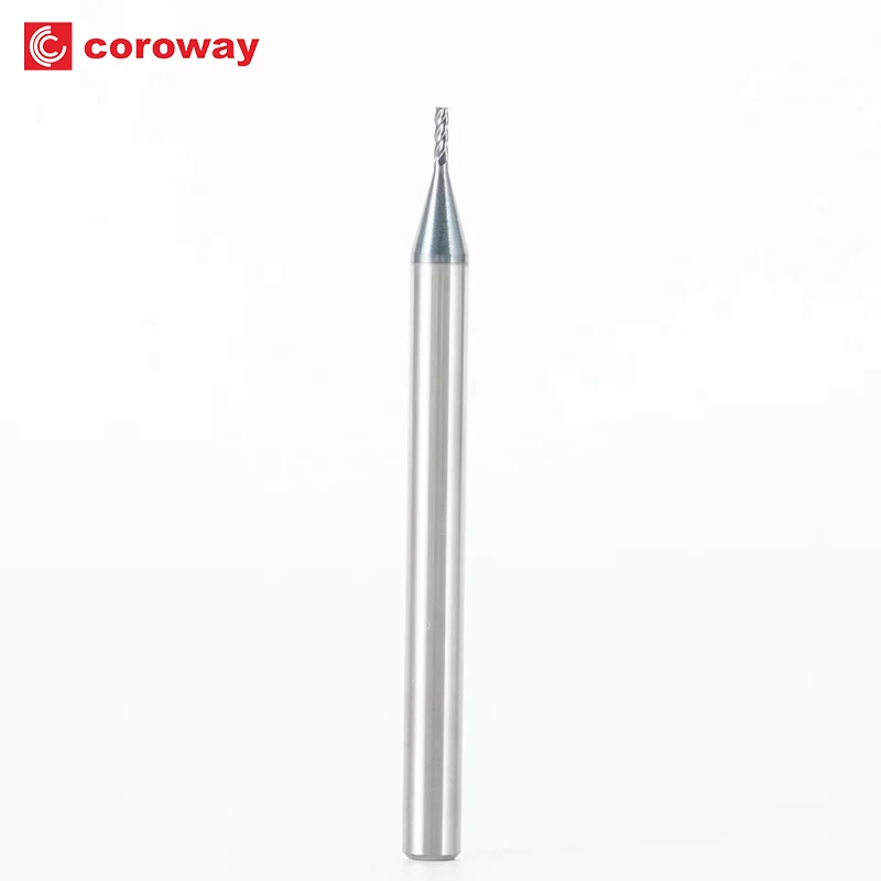 4-Flute CNC Tools End Mills Carbide Metal Stainless Steel Milling Cutter Router Bits with Square Face Square Face End Mill
