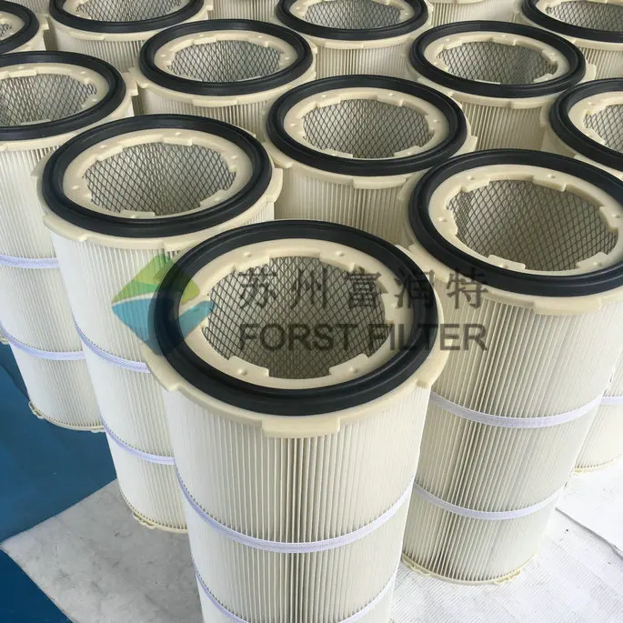 FORST High Efficiency Powder Coating Cartridge Filters Manufacture