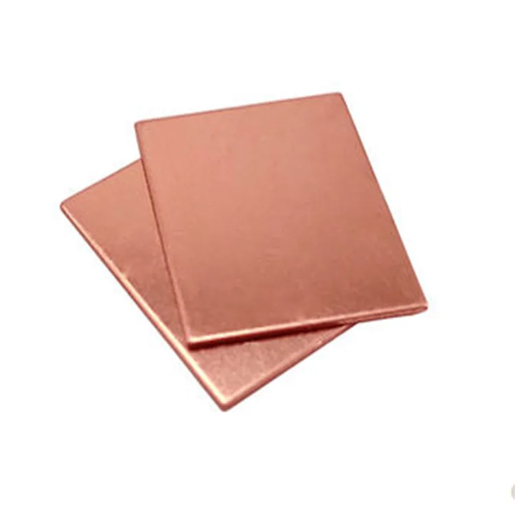 Pure copper sheet non-alloy grade metal 99.9% purity 2mm 3mm 4mm 5mm 6mm 8m 10mm red copper plate