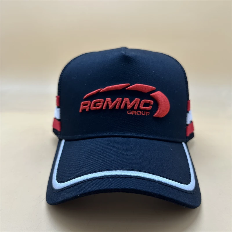 Wholesale Custom High Quality Factory Mesh Baseball Cap 5 Panel Men Custom Embroidery Trucker Hat
