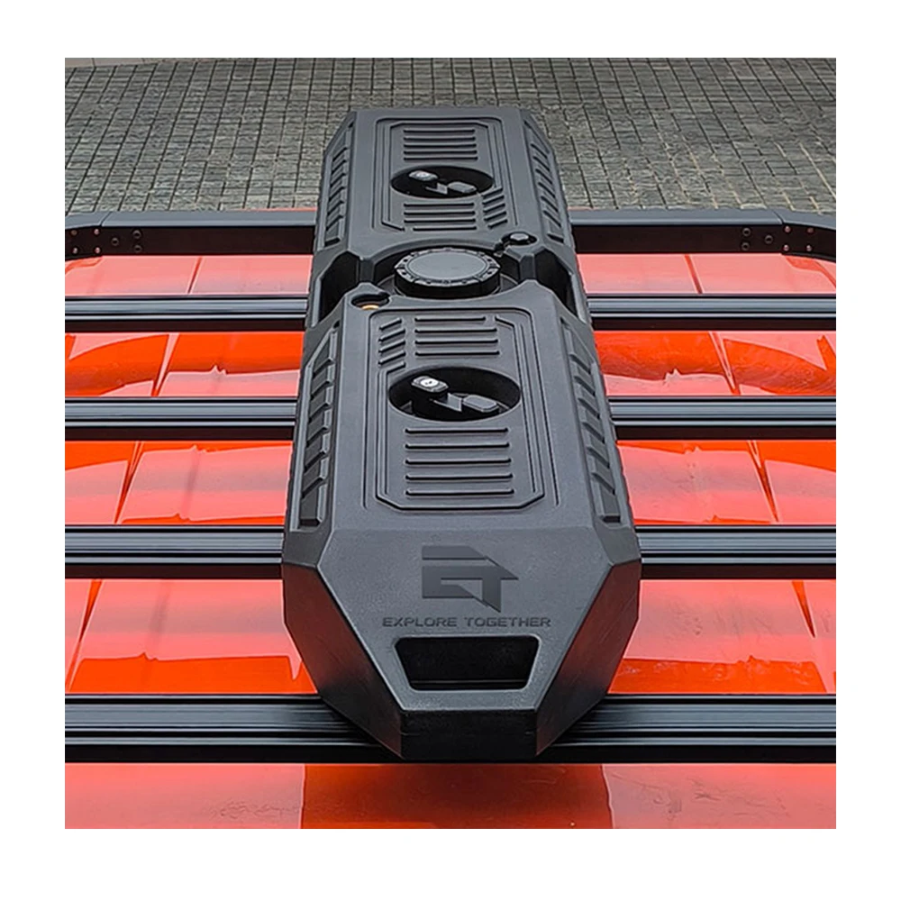 Camping Universal 30L Plastic Water Tank for Roof Rack With Electric Pump