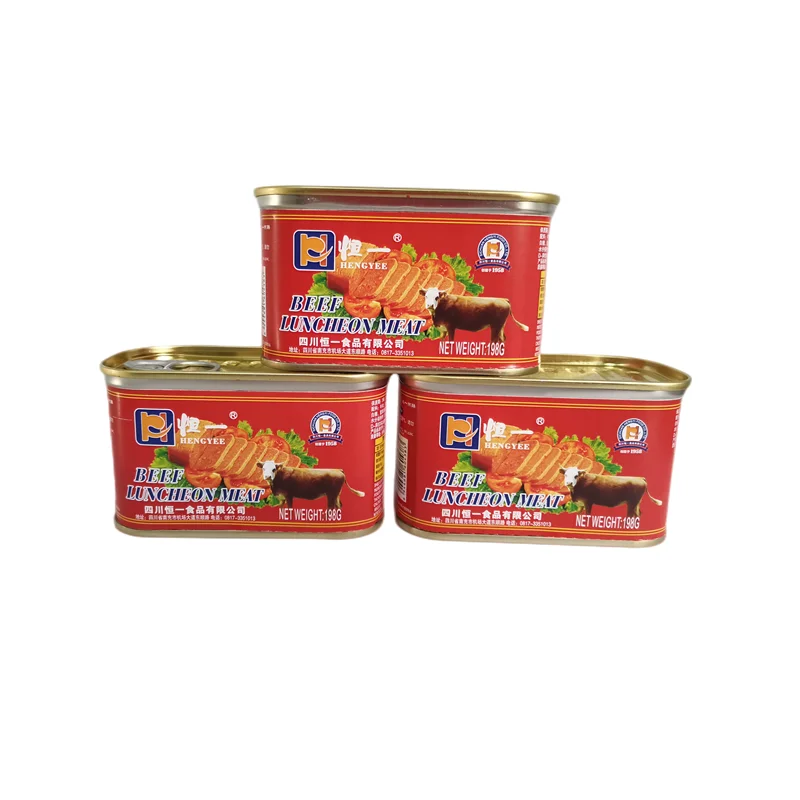 Factory direct sales HACCP ISO Certification  Canned Beef Luncheon Meat