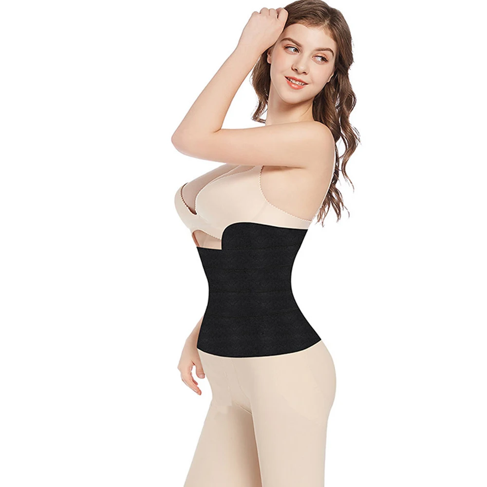 TENNEIGHT Tiktok Tummy Control Belt Body Shaper Shapewear Wrap Lumbar Braces Postpartum Recovery Waist Trainer for Women