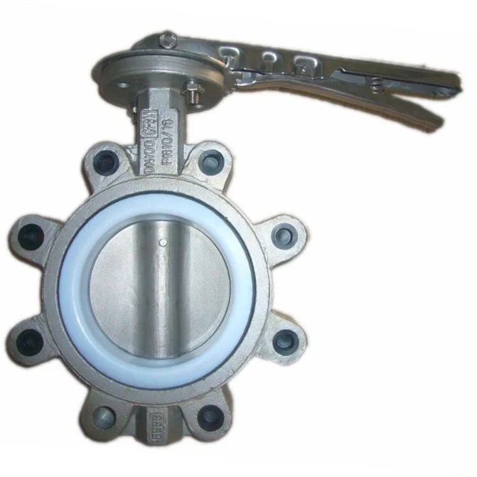 PN10/PN16/CLASS 125/ LUG TYPE  BUTTERFLY VALVE WITH PINS
