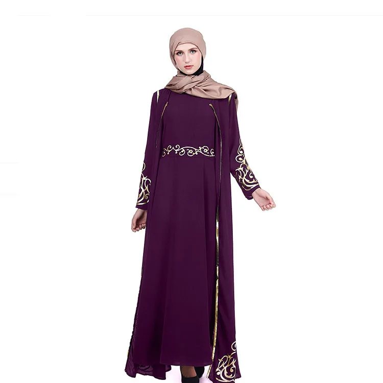 
MXCHAN two pieces set islamic clothing muslim dresses in 2020 dubai fashion burqa abaya 