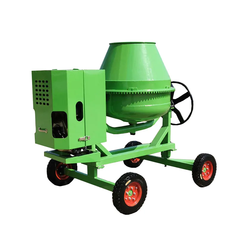 Small diesel 300l500l700l drum rotary mixer