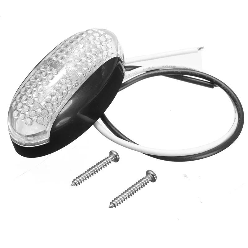 Мотоцикл водонепроницаемый сигнальный задний фонарь 12v-24v боковой маркер для автомобилей грузовых автомобилей Индикатор для автобуса