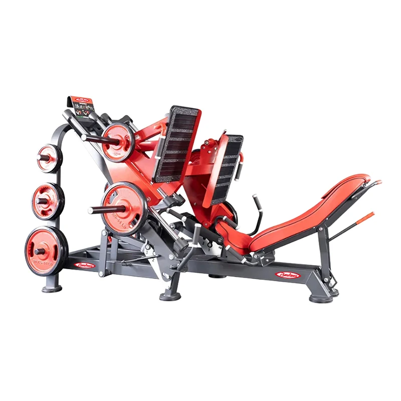 Factory Directly Commercial Gym Fitness 45 Degree Dual System Plate Loaded Leg Press Machines