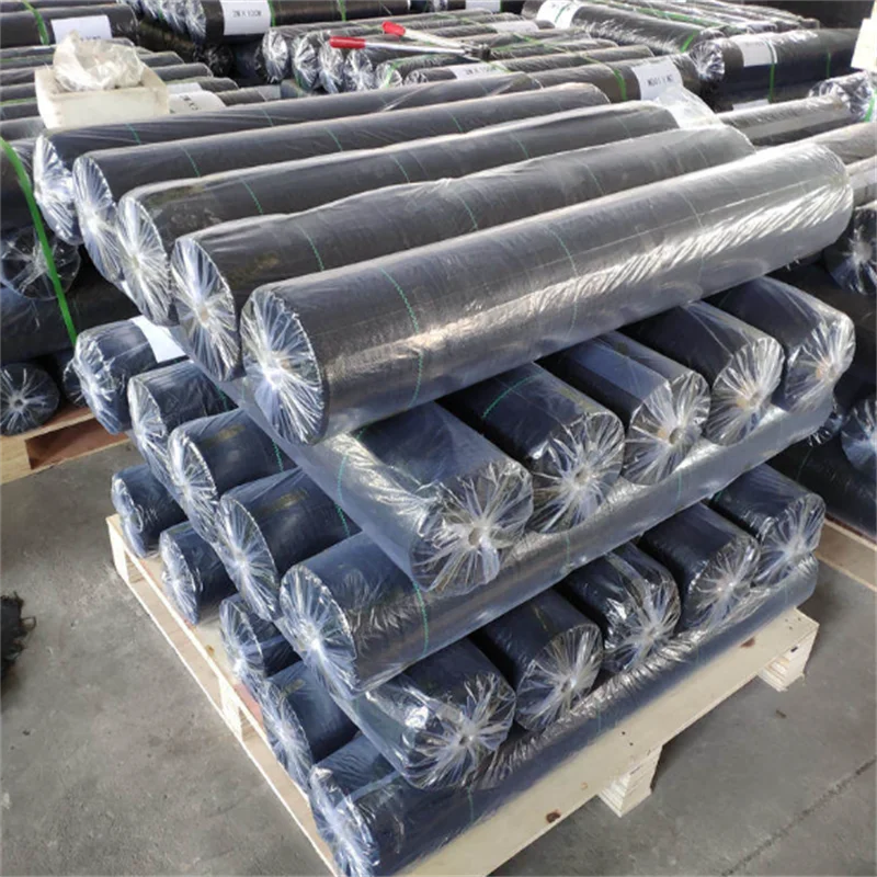 100% anti grass PP woven weed control cloth Agro plant ground cover landscape fabric 100gsm black plastic weed barrier mat