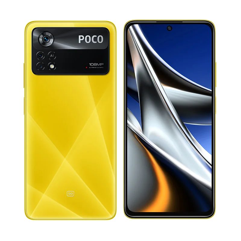 Xiaomi Poco X4 Pro 5G 8G 256GB Smartphone Telephone 108MP Triple Camera 120Hz Amoled screen 67W turbo charging Global Version