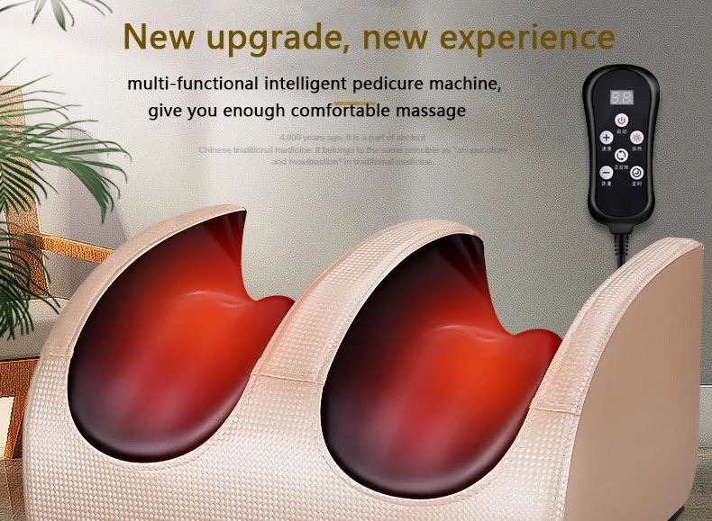 Youmay arm leg foot muscle relax massage Shiatsu Air pressure massage foot rolling safe timing foot massager