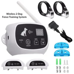 Wireless Dog Fence System Pet Containment System, Pets Dog Containment System Boundary Container  IP65 Waterproof Dog Training
