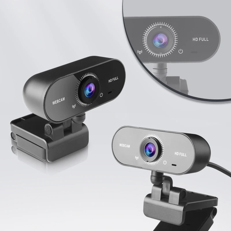  Full HD 1080P Web cam Cover AutoFocus 2K 4K Webcams for Video