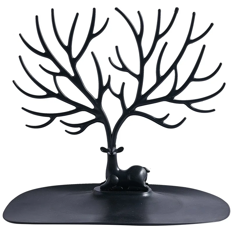 Little Deer Jewelry Stand Display Jewelry Tray Tree Earring Holder Necklace Ring Pendant Bracelet Display Storage Racks