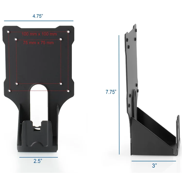 Vesa mount adapter fits for HP Pavilion Monitor 25bw, 25xi, 25vx, 27xi, 27bw, 27vxV2,monitor arm desk mount