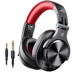Oneodio Fusion Headphones Stereo Over Ear Wired/Wireless Headset Professional Recording Studio Monitor DJ Headphones