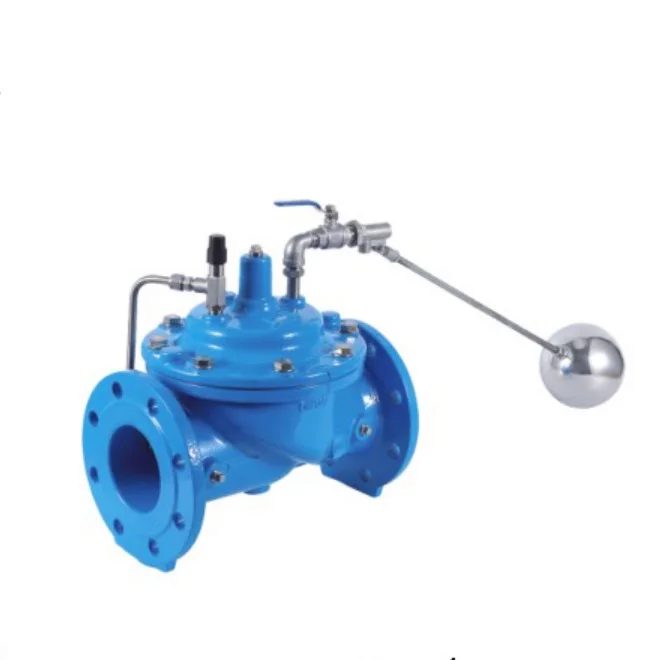 Wesdom 3 Inch 200X PRV Ductile Iron Pressure Reducing Valve for Water with pressure gauge Remote control float valve