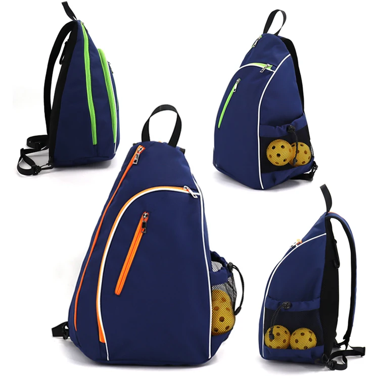 2023 new custom logo Pickleball Padle tennis Sling bag Waterproof sports Carry premium quilted Padle Pickleball Bag backpack