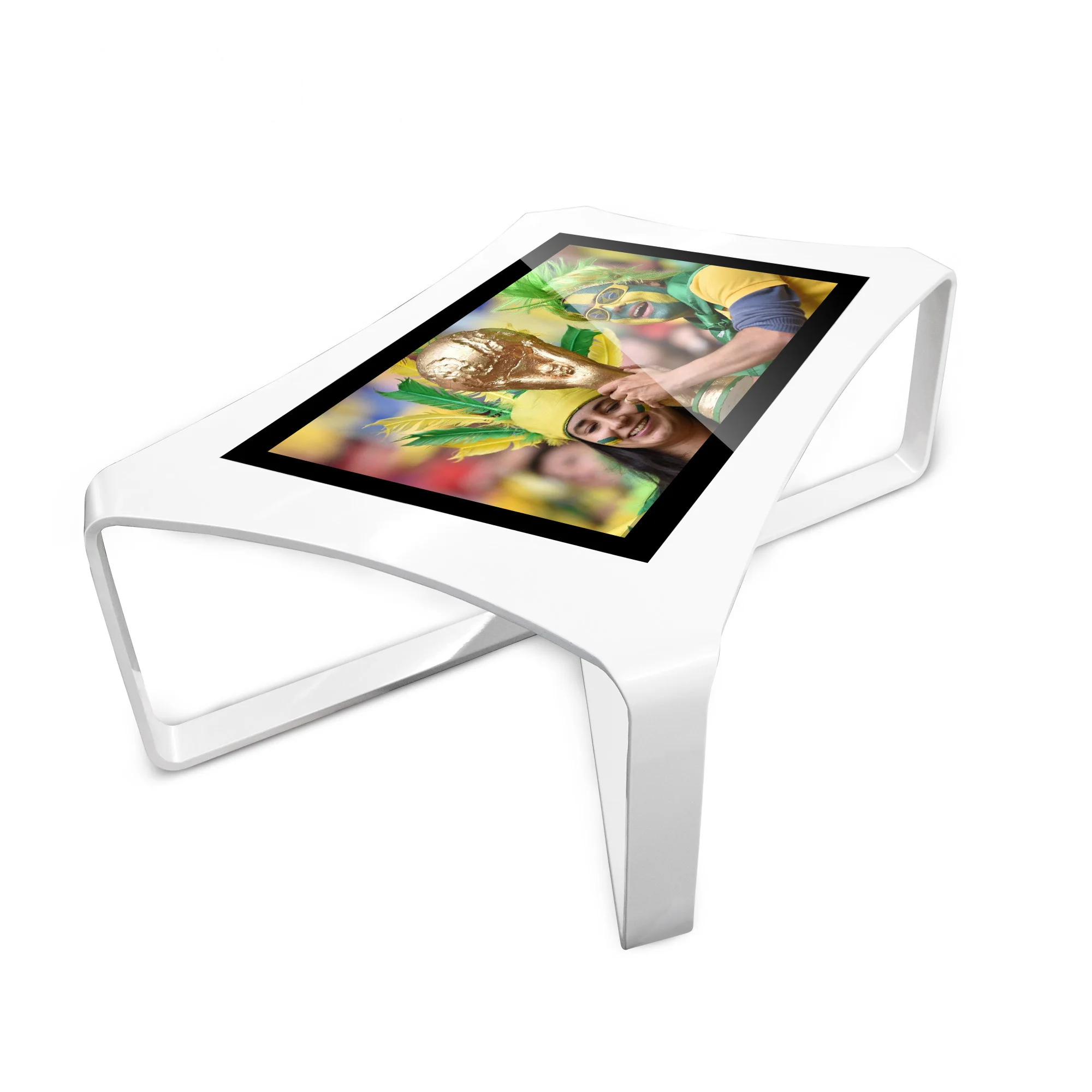 Hot selling size touch screen  Advertising table advertising player coffee table advertising player kiosk stand digital signage