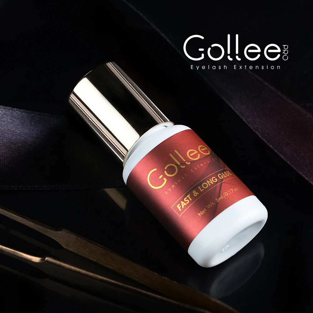 Gollee Korea 3g Strong Natural 1 Secend Prime From Latex Free Waterproof Low Fume Fast Dry Curing Red The Best For Lash Glue