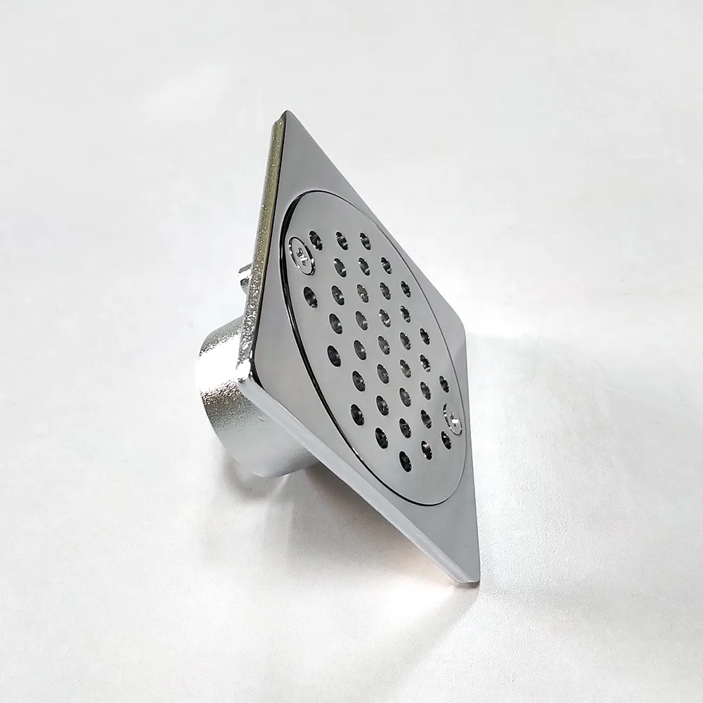 Commercial use 90mm size heavy duty casting brass garage and balcony quick drainage floor drain