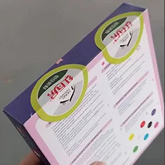 UBL Factory Labeling Machine Flat Surface for Top and Bottom Antigen Test Pack Carton Box Corner Labelling Machine