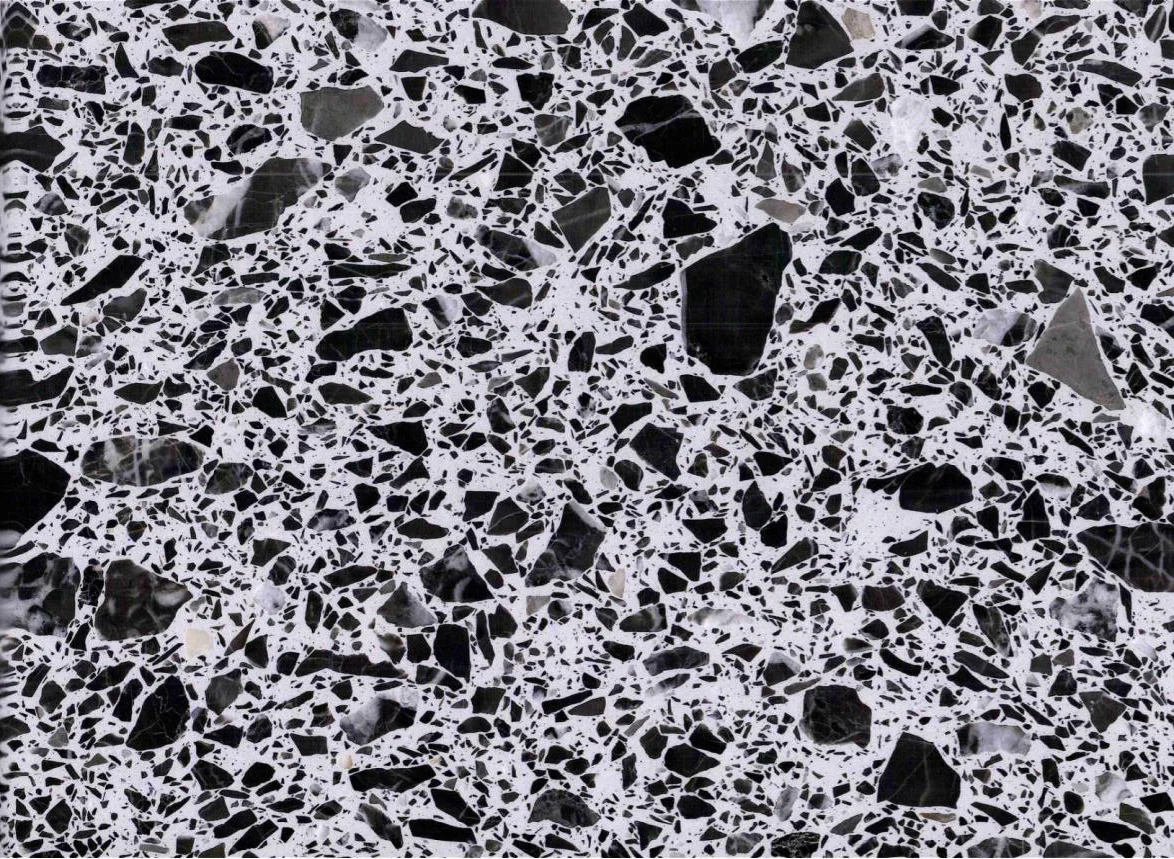 300x300 мм многоцветная мраморная плитка терраццо для столешниц и напольных узоров