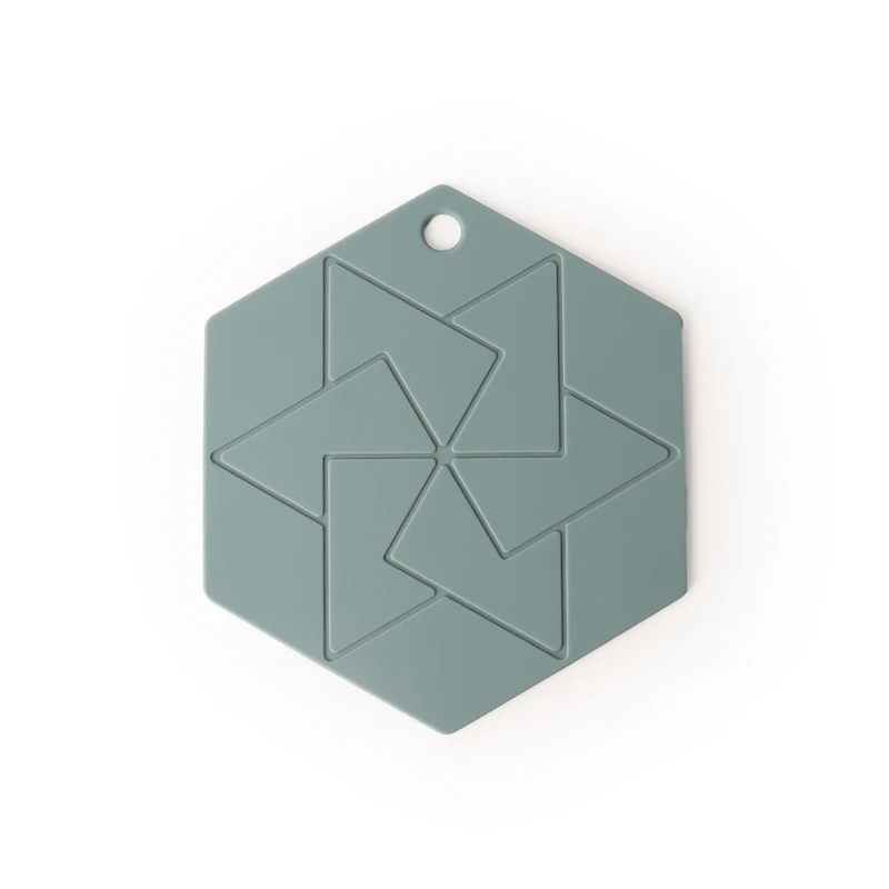Food Grade Silicone Heat Resistant Pot Holders Multipurpose Non-Slip Hot Pads for Kitchen Potholders Silicone Trivet Mats