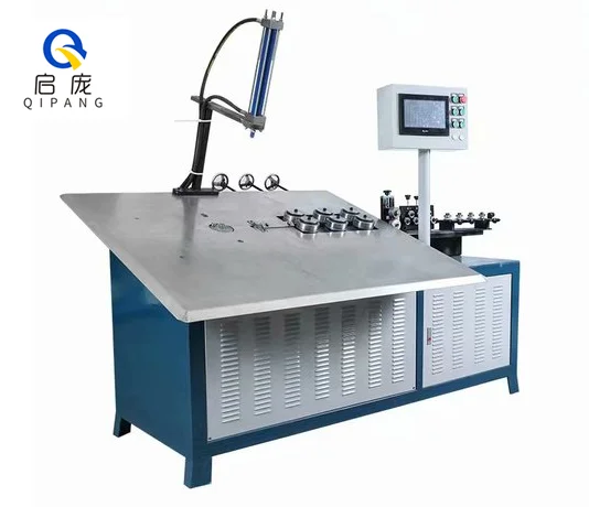 Автоматический гибочный станок Qipang 2d 3d Cnc автоматический для проволоки гибочная машина труб