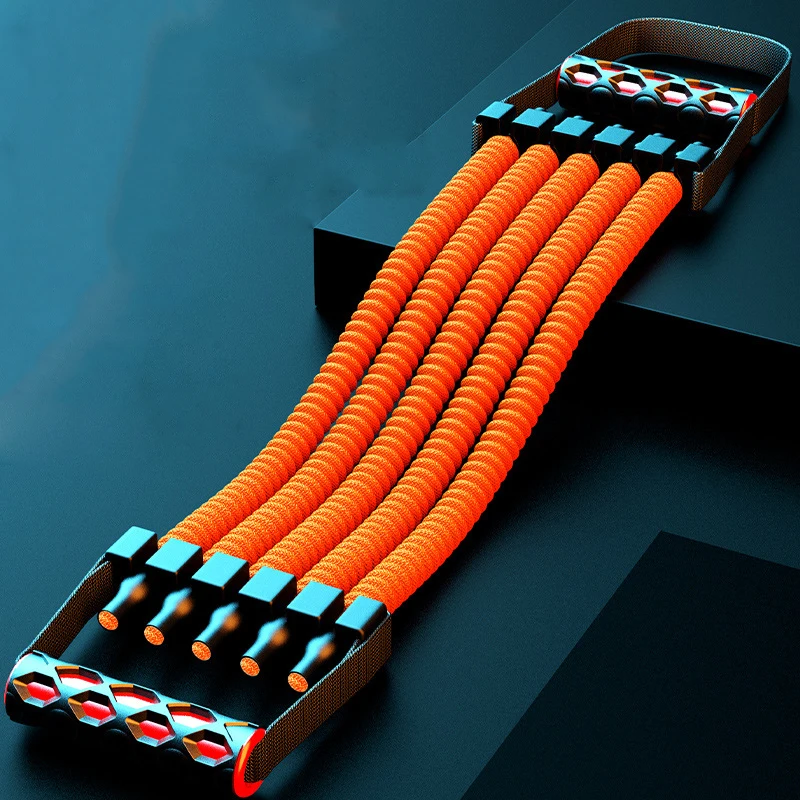 DECELEVEN Multifunctional Home Fitness Exercises Equipment Springs Adjustable Chest Expander Pull Rope Power Twister