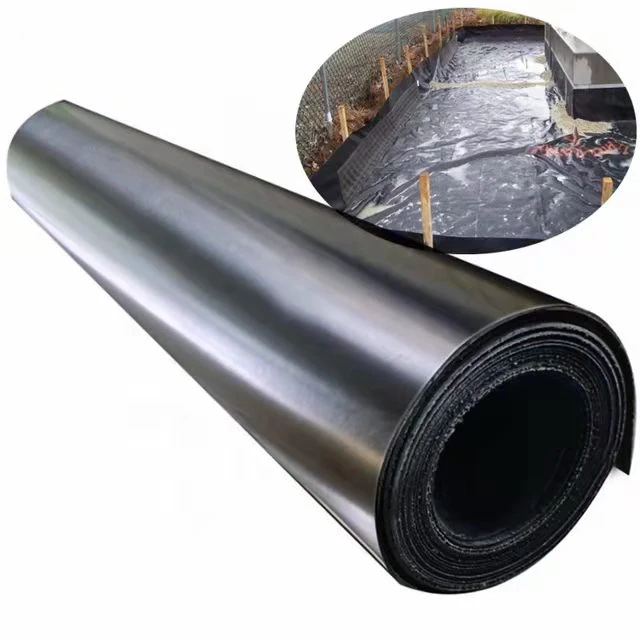 Wholesale price 40 mils HDPE geomembrane Waterproof HDPE Landfill Geomembrane pond Liner 1mm 1.5mm Pond Dam Liner