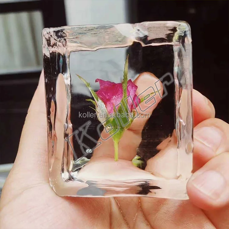 Small business 1000kg/48h clear ice block maker machine making transparent block ice for whisky