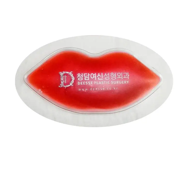 Reusable Lip Ice Pack / Cool Ice  Pack / Lip Ice Packs Logo Print