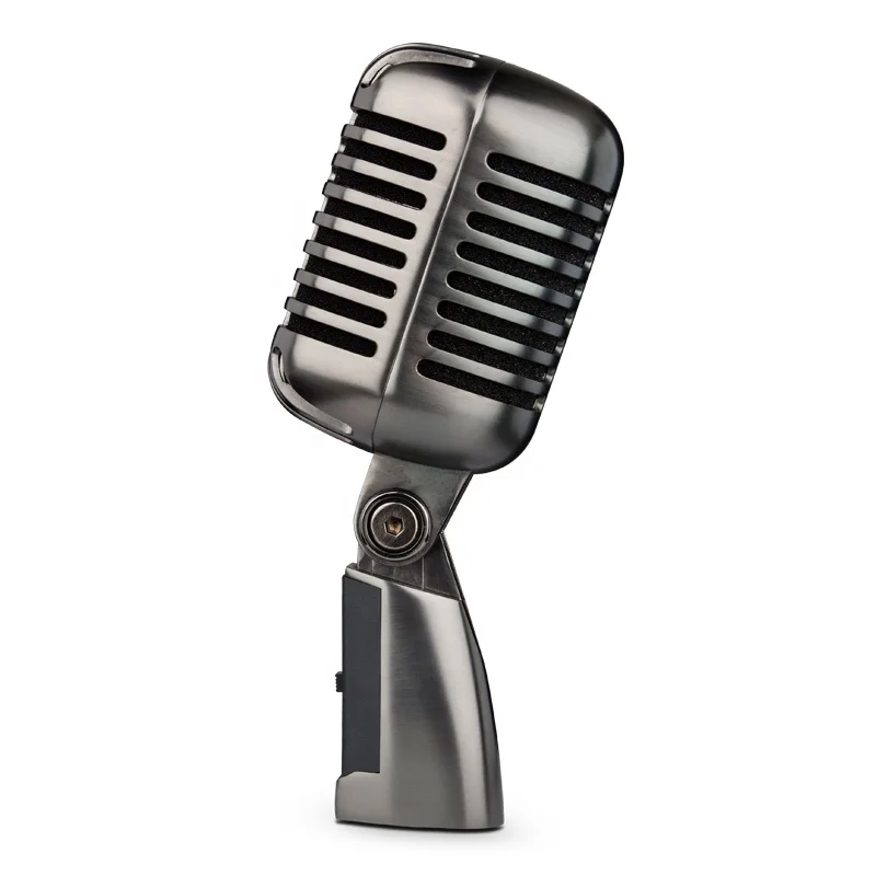 MY MIC FG02 Professional Retro Recording Microphone Studio Condenser Mic for Live Streaming Singing YouTube