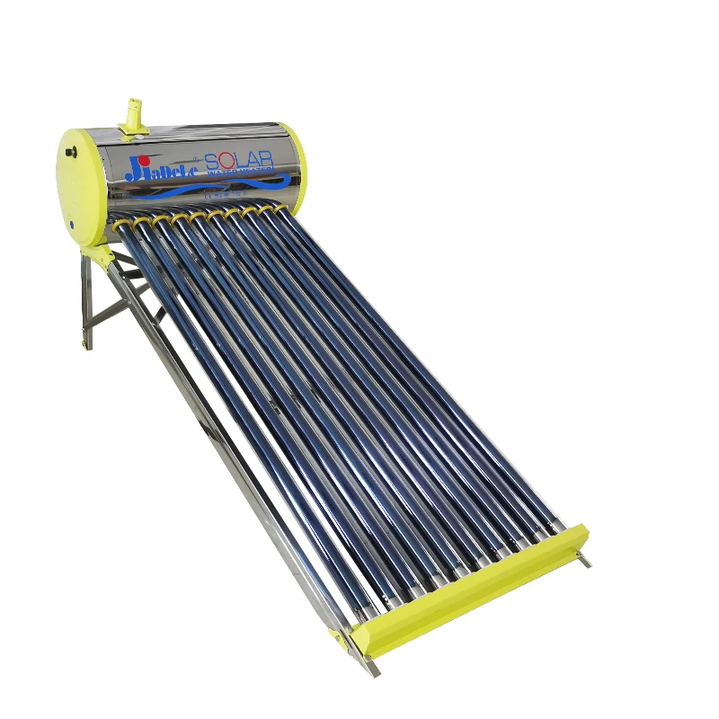JIADELE calentadores solares вакуумная трубка без давления из нержавеющей стали солнечный водонагреватель/Солнечный гейзер/солнечный котел