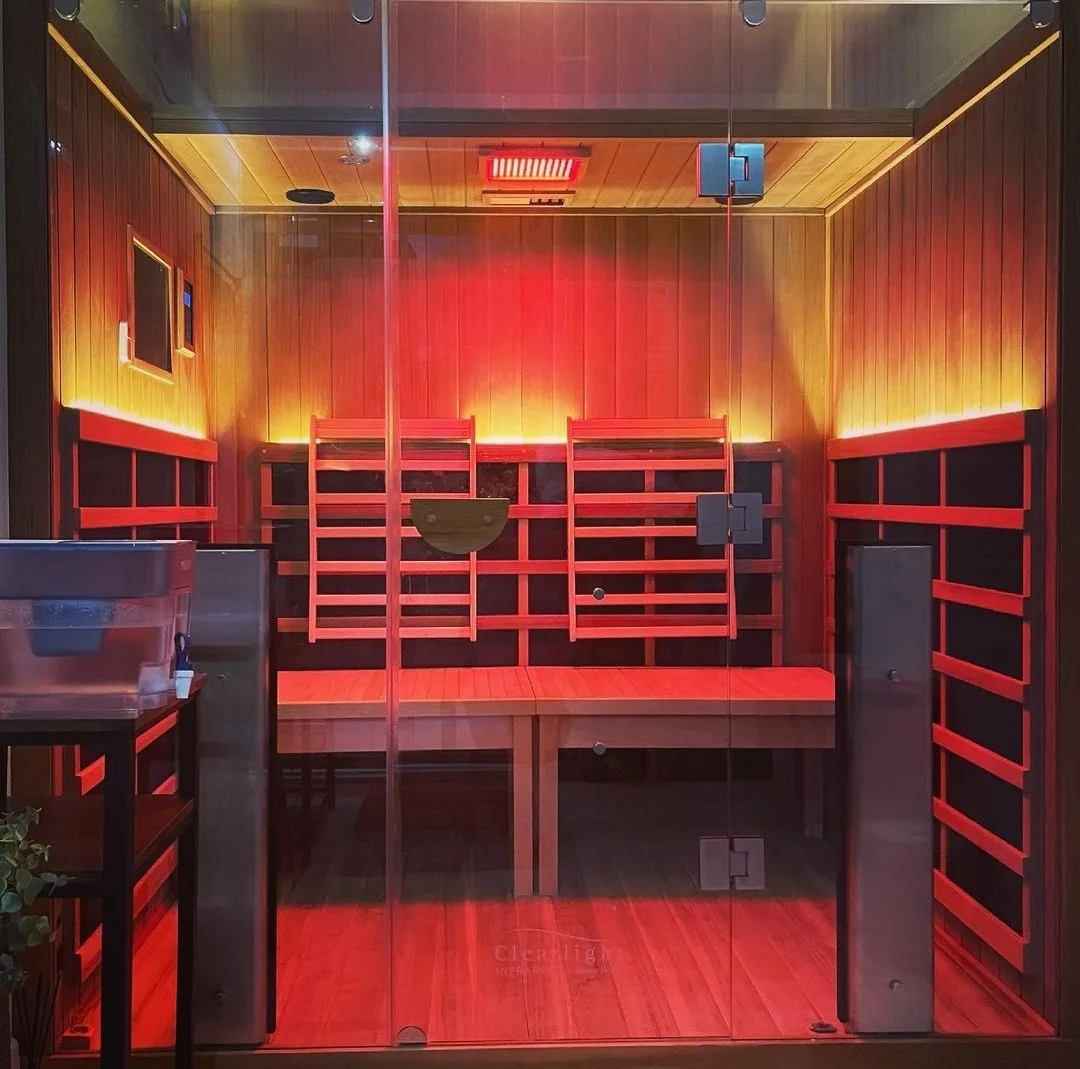 Revitalizing 4-Seater Infrared Steam Sauna, Complete with Aroma System