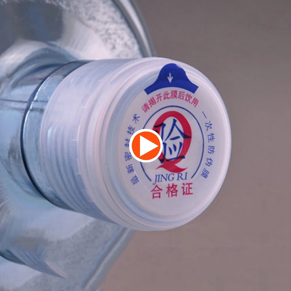 Non Spill 55mm Push Neck 18.9l 189 Liter 20 Litre 20L5 Gallon Plastic Water Bottle Tube Cap with o Ring