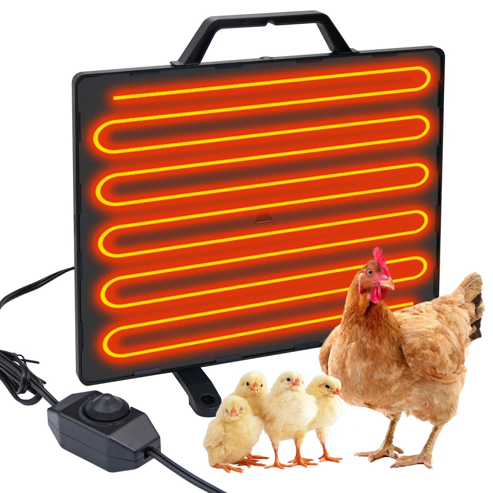 Poultry Farm Chicken House Heater Temperature Adjustable Electric Chicken Coop Heating Plate for Sale