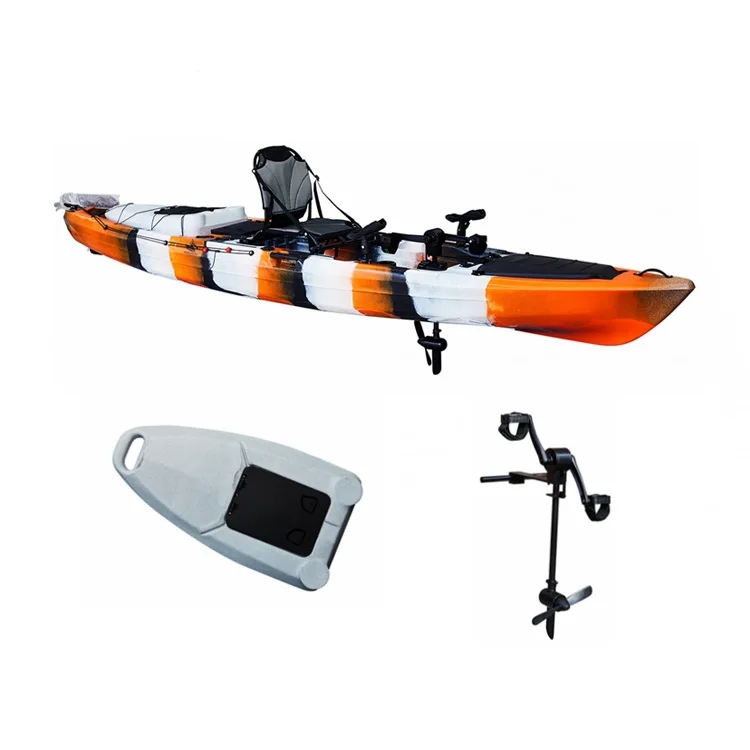 Педали для отдыха 14ft Pro Angler China Boat Kayaks Sport Sea Ocean Fishing Sit каяк с системой руля