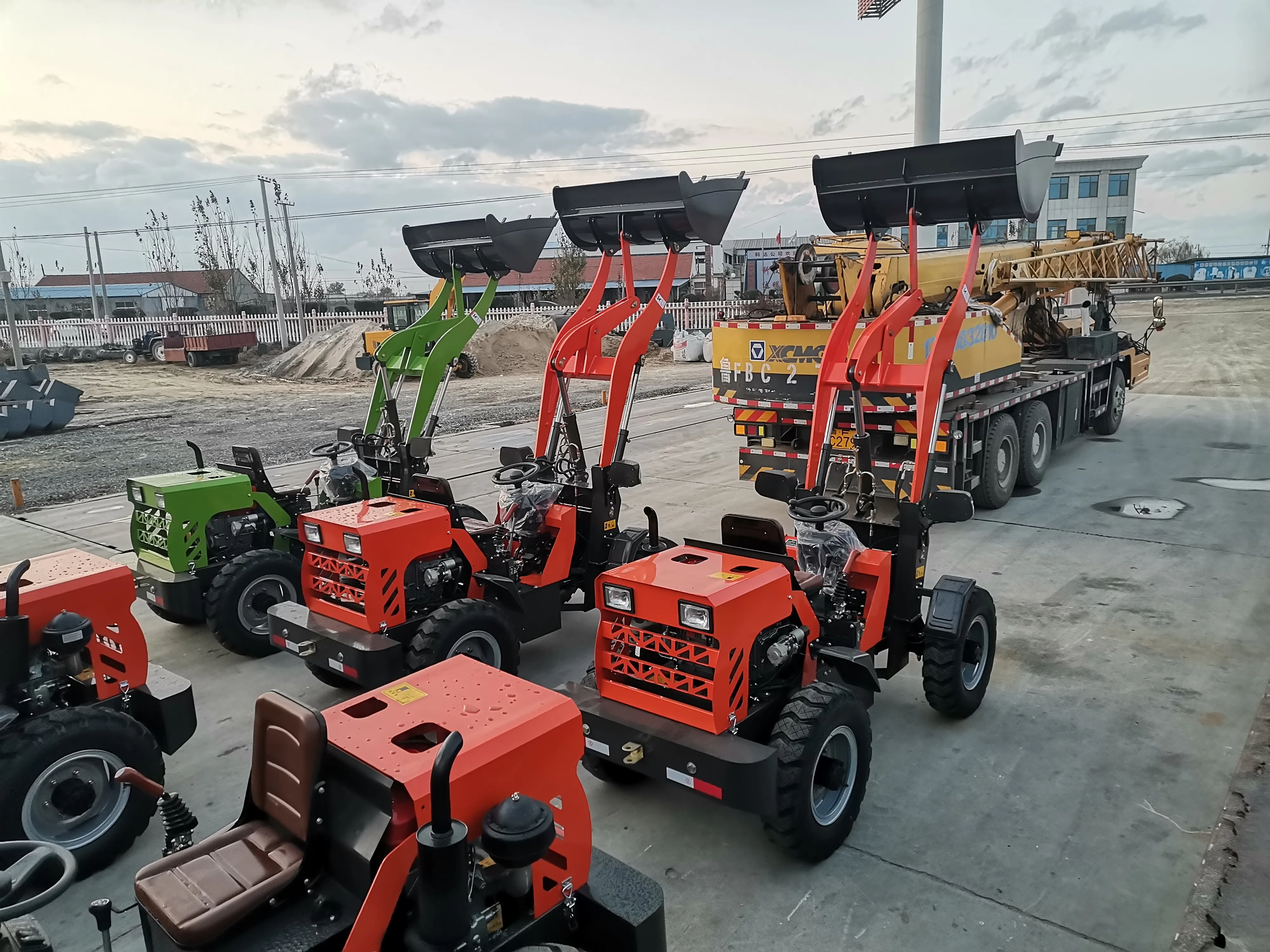 Chinese Small 0.8TON 1.2TON 2TON 3TON Diesel Wheel Loader With  Best Price
