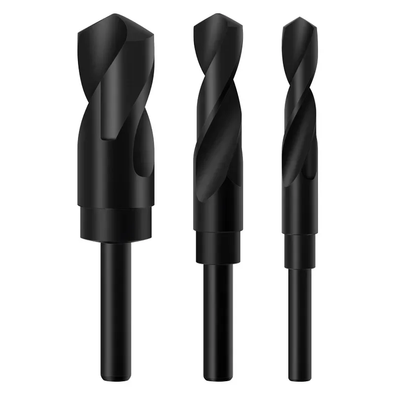 Factory High Quality Industrial 1/2 Inch HSS Sliver & Deming Reduced Round Shank Twist Drill Bit for Metal Drilling Woodworking