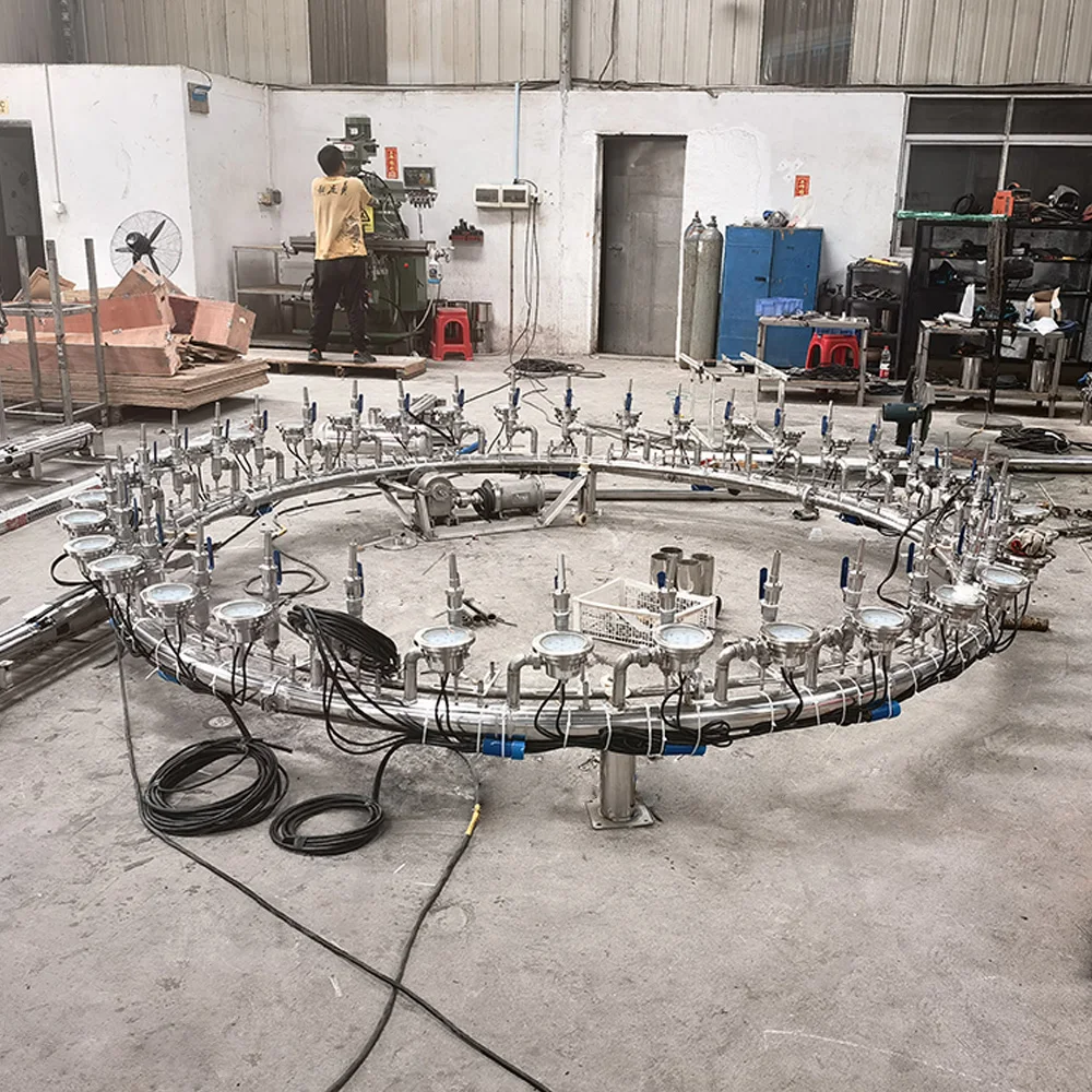 Floating Fountain Kit With Light For Home Small Circular Music Dancing Fountain For Pond