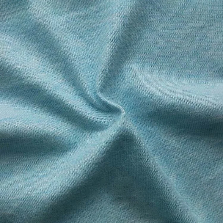 Крашеная Ткань Джерси для нижнего белья, бамбуковое углеродное волокно, Органическая хлопчатобумажная ткань для детей