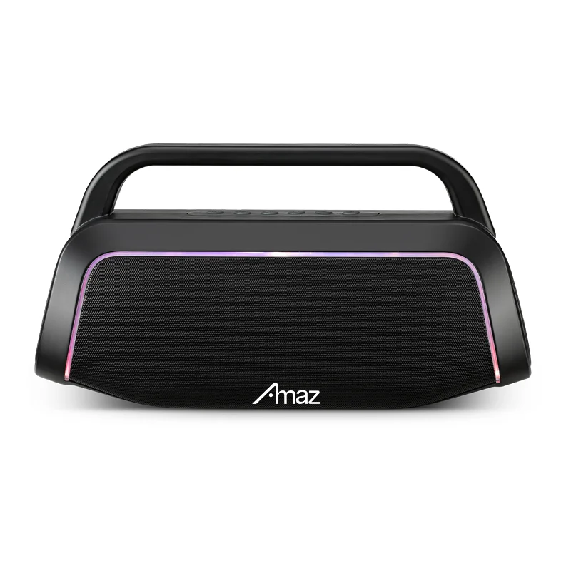 China Whole sale price Mini Portable Bluetooth Speaker USB Mini Subwoofer Lighting Passive Powered AC Plastic Bluetooth Speaker