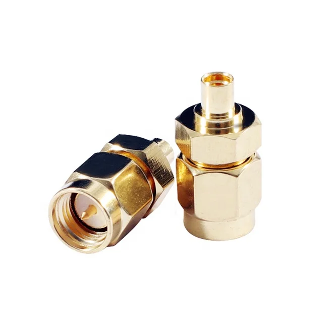 SMA Male to MCX Female Antenna Adapter for DVB-T TV RTL SDR ADS-B Receiver